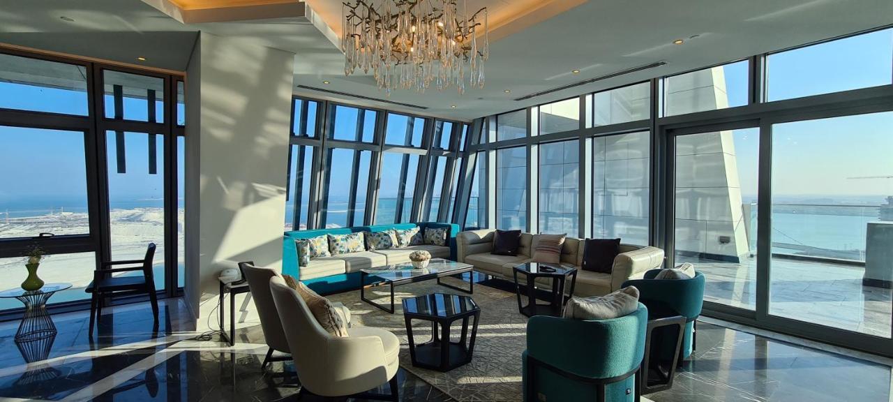 Waterfront Hotel Apartment Lusail Buitenkant foto The Sky Lounge